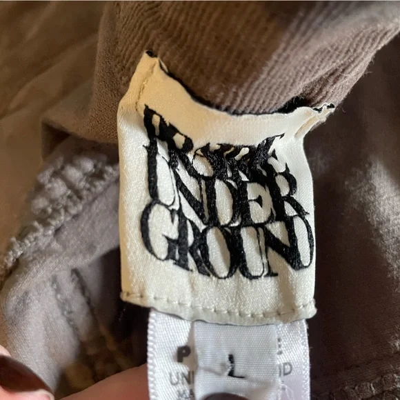 Prairie underground Carpenter Pant Corduroy in Cruiseliner. Size L. Runs 8-12. - Picture 5 of 8